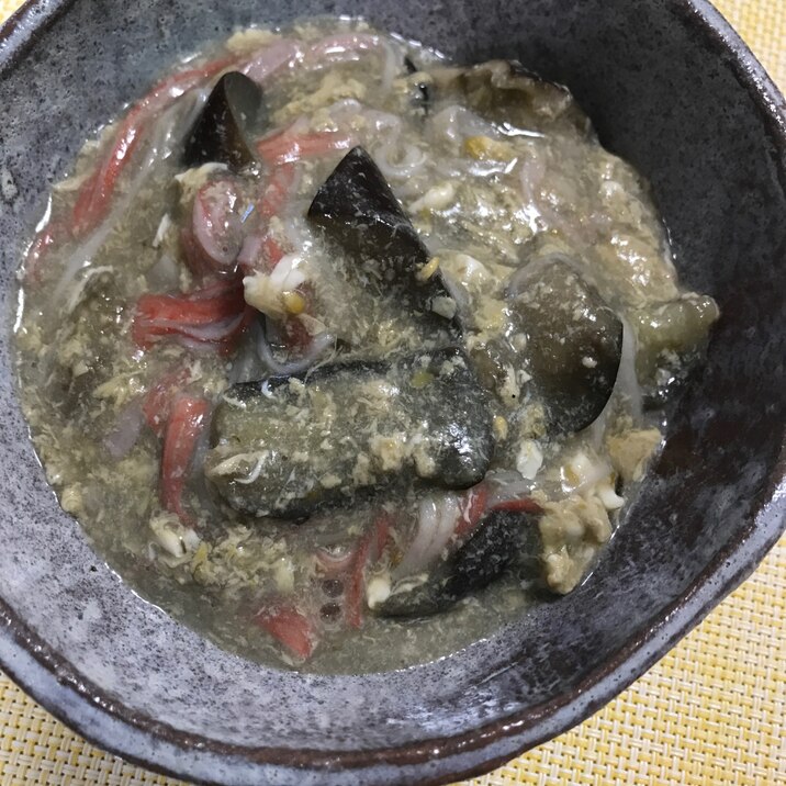 茄子とカニカマのかき玉餡 レシピ 作り方 By You花凛 楽天レシピ 茄子とカニカマのかき玉餡 レシピ 作り方 By You花凛 楽天レシピ